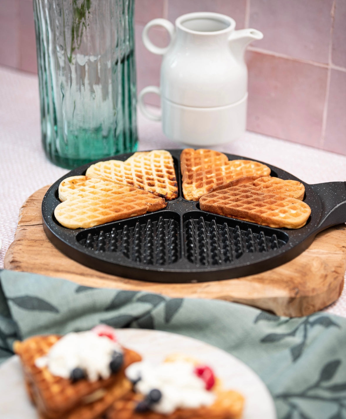 poêle à gauffre