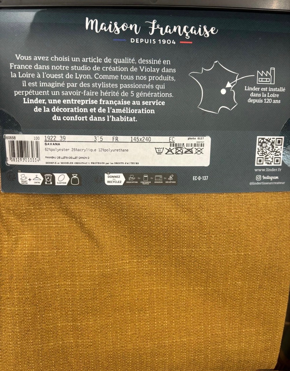 Linder Savana occultant